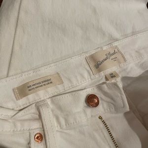 White Vintage Retro Jeans